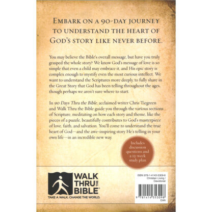 90 Days Thru the Bible - Back Cover