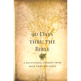 90 Days Thru the Bible - Front Cover