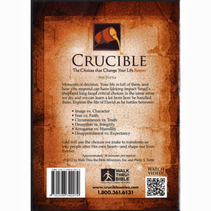 Crucible DVD Back