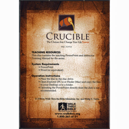 Crucible Teaching Resources Back