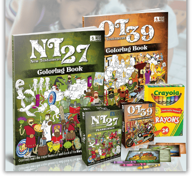 Kids Month Flashcards and Coloring Books