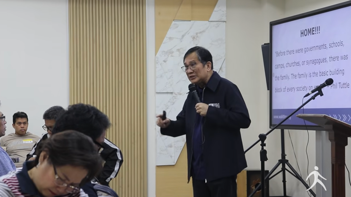 A pastor teaching and equipping other local leaders