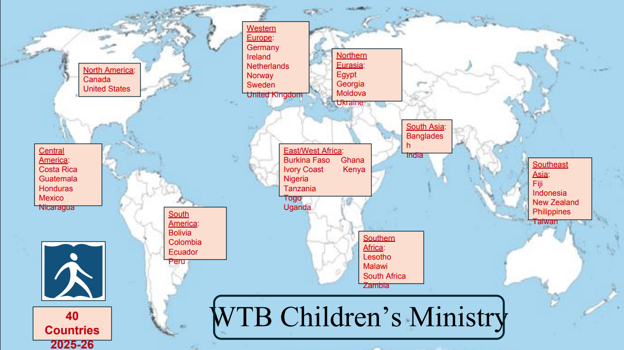 Children participating in Walk Thru the Bible ministry in Bangladesh