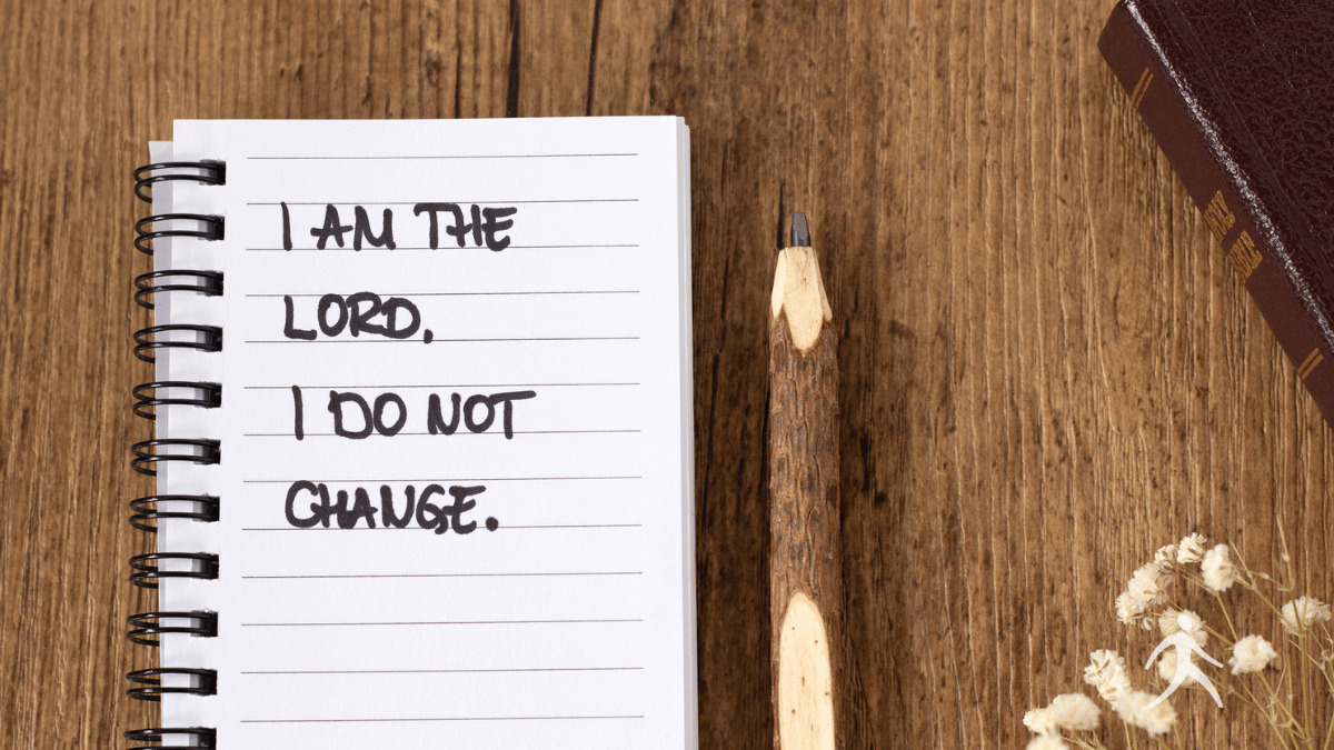 Illustration representing God's unchanging character